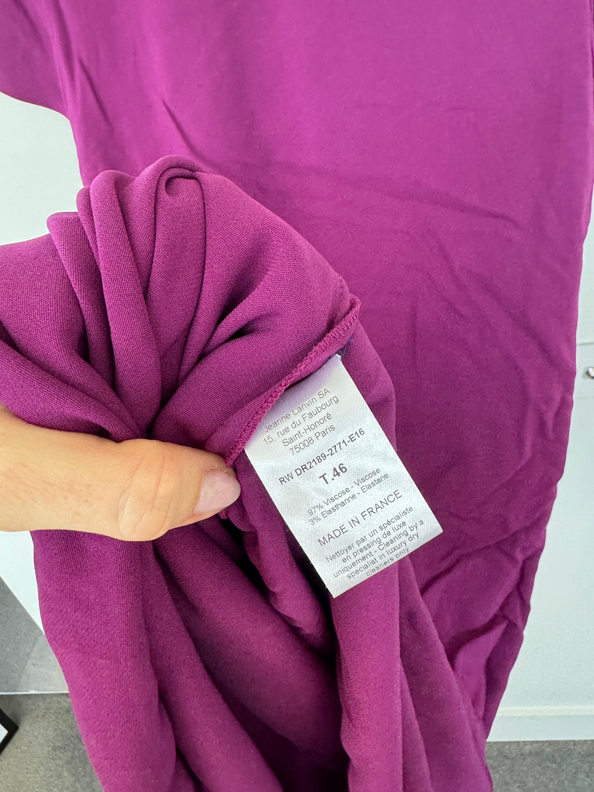 Lanvin Purple Gown - Size 46 (14-16)