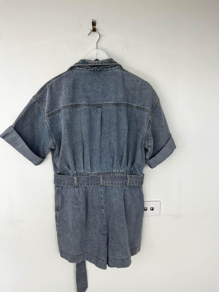 Calli Denim Playsuit - size 8