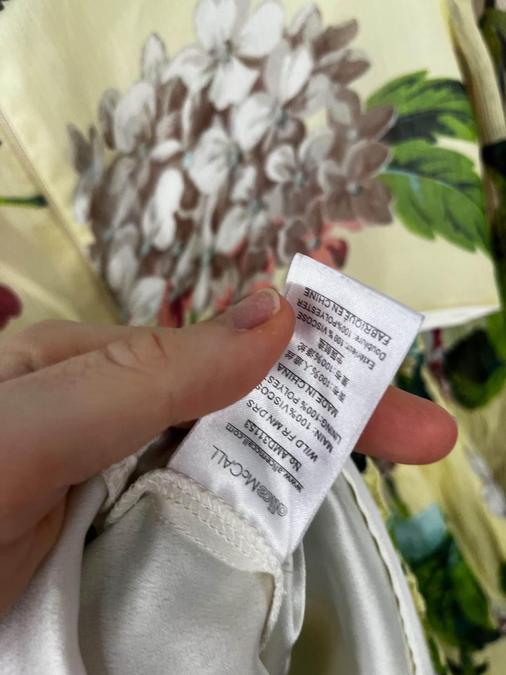 Alice McCall Floral Mini Dress - size 8