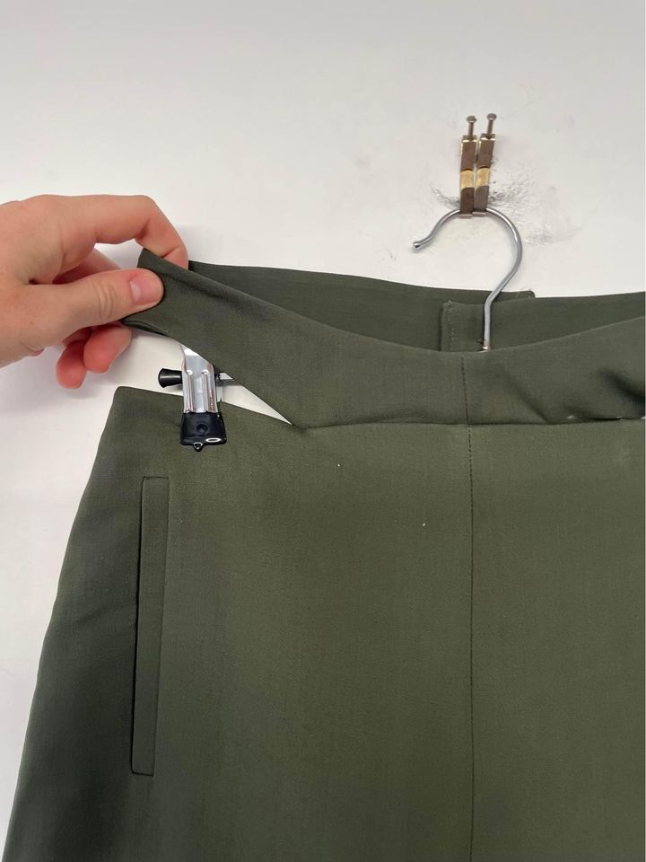 Dion Lee green pants - size xs