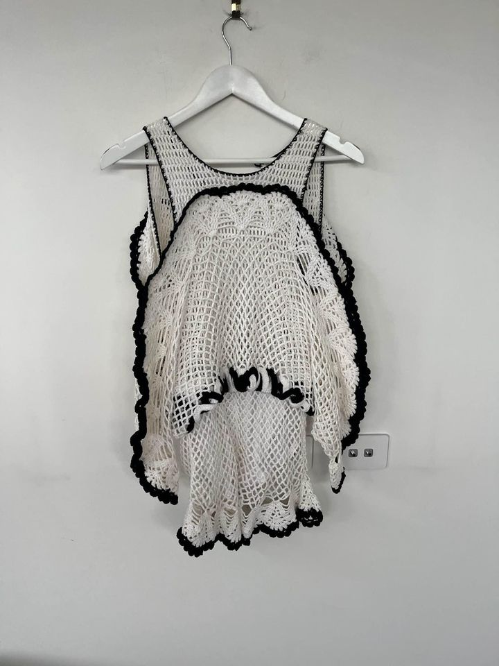 Alice McCall Crochet Playsuit - size 6