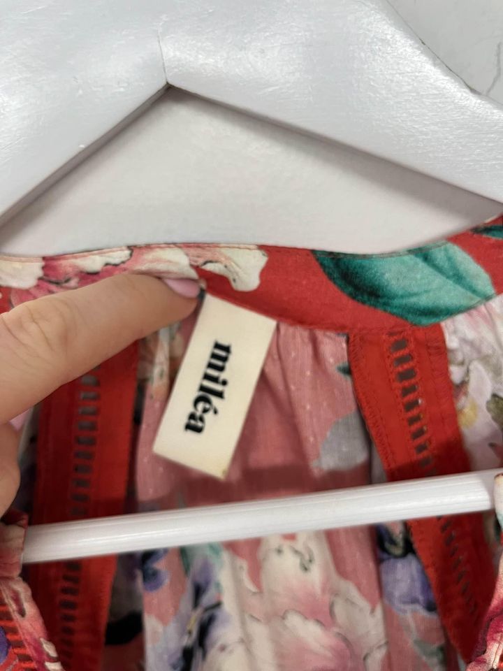 Milea floral mini dress - size small