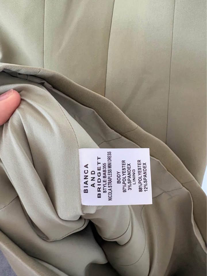 Bianca and Bridget Mini Dress - size 6