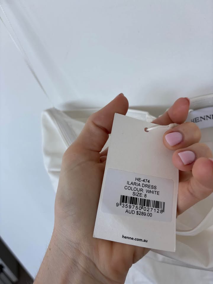 Henne Strapless Dress - size 8 BNWT