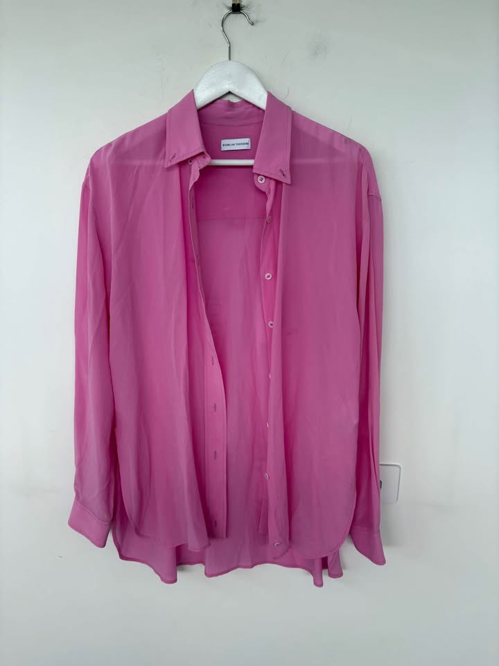 Scanlan Theodore Silk Shirt - size 8