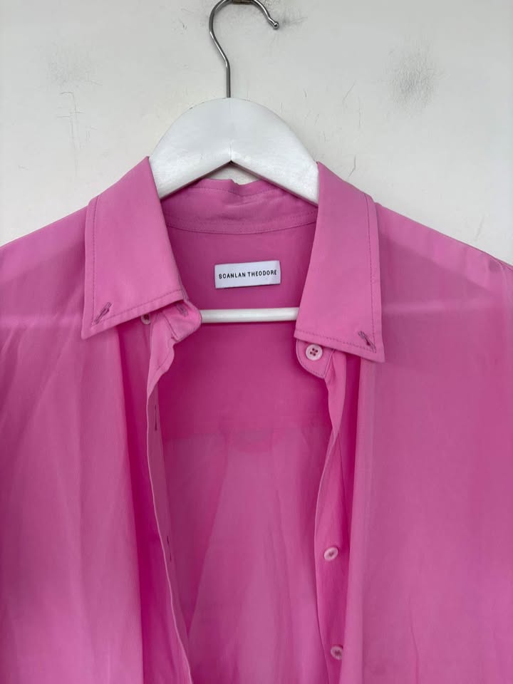 Scanlan Theodore Silk Shirt - size 8