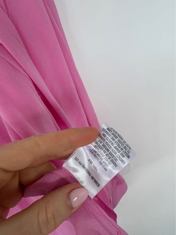 Scanlan Theodore Silk Shirt - size 8