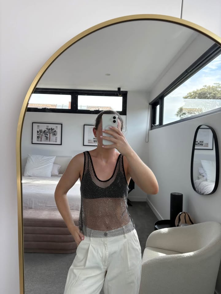 Remain Mesh Top - size small