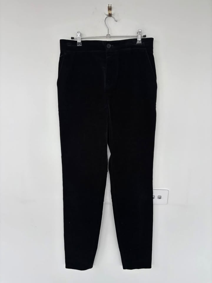 Scanlan Theodore Navy Velvet Pants - size 10