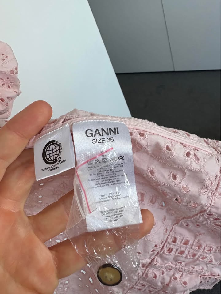 Ganni Pink Mini Dress - size 36