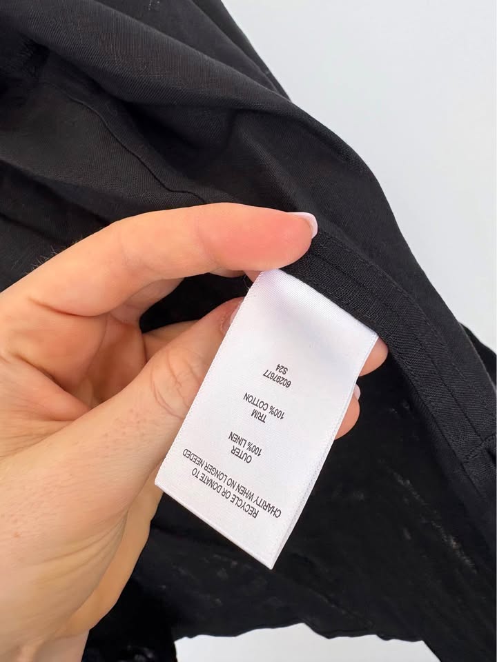 Witchery Linen Shirt - size 6