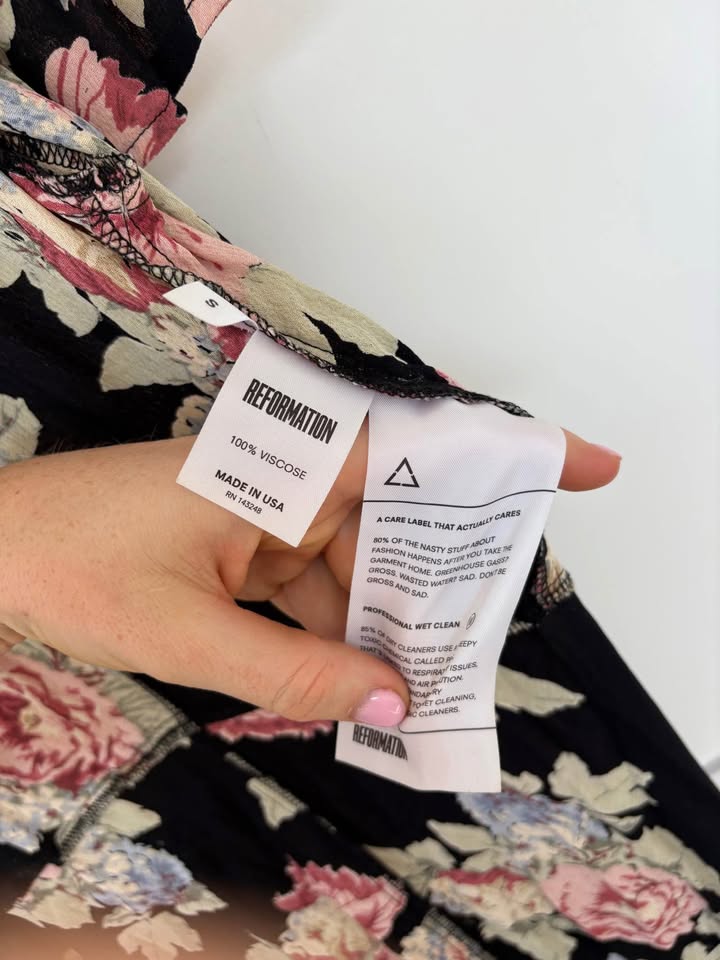 Reformation Wrap Dress - size small