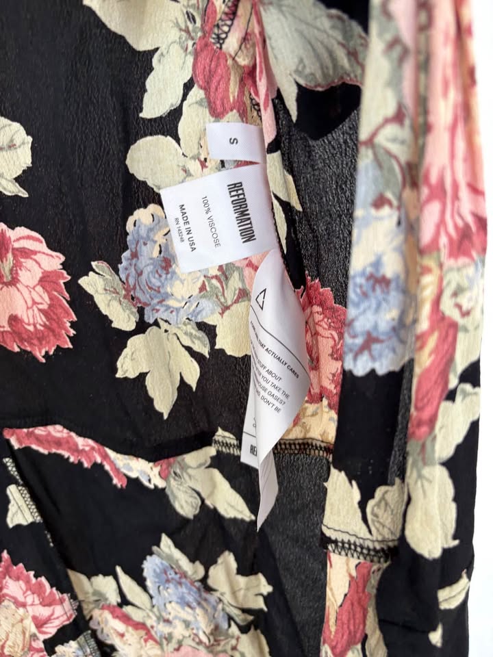 Reformation Wrap Dress - size small
