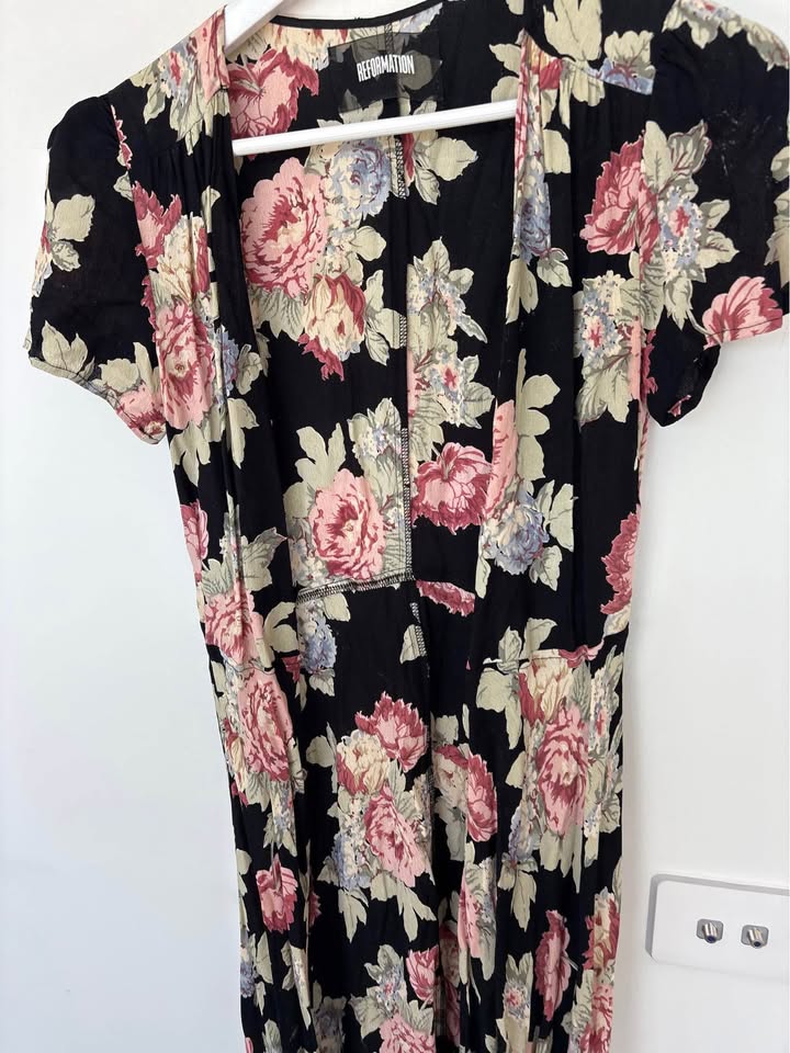 Reformation Wrap Dress - size small