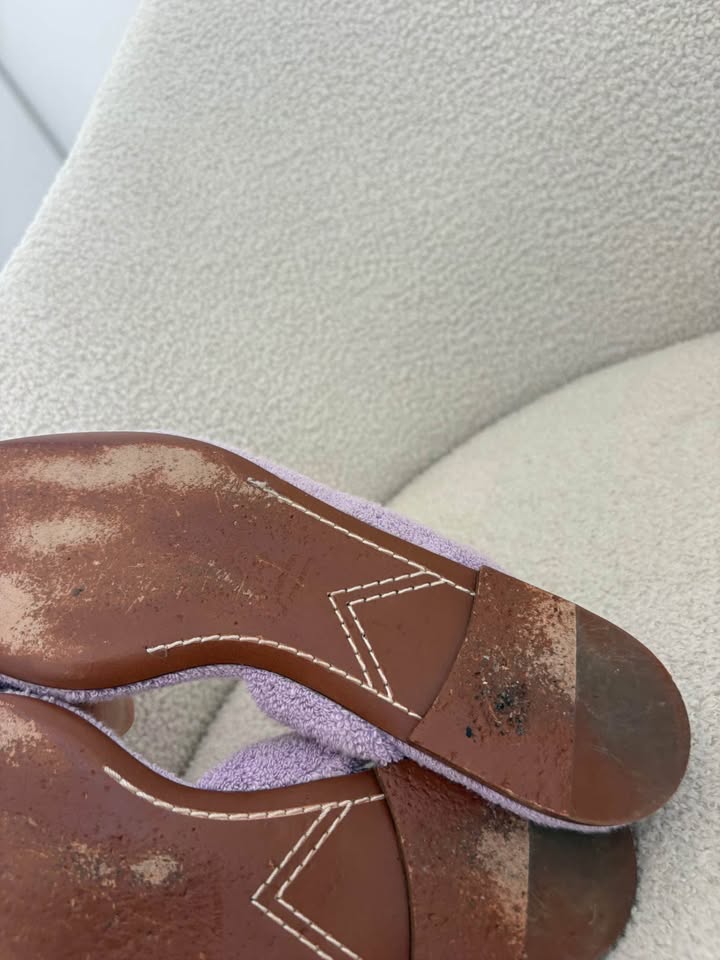 ZIMMERMANN Terry Towelling Flats - size 39