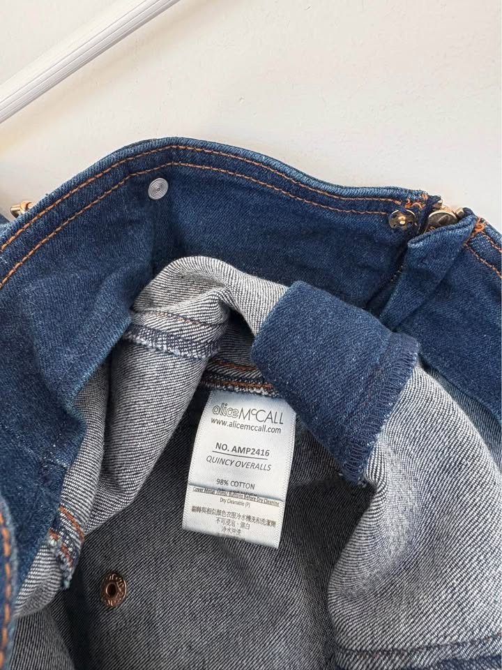 Alice McCall Denim Jumpsuit - size 6