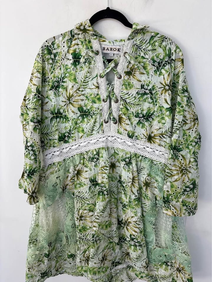 Barok Mini Dress - size large