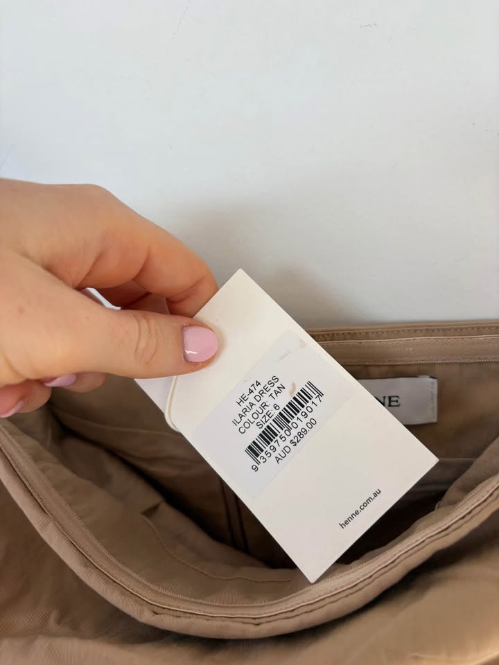 Henne Midi Dress - size 6
