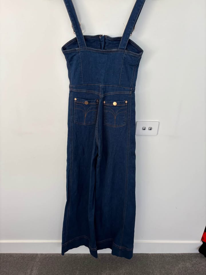 Alice McCall Denim Jumpsuit - size 6