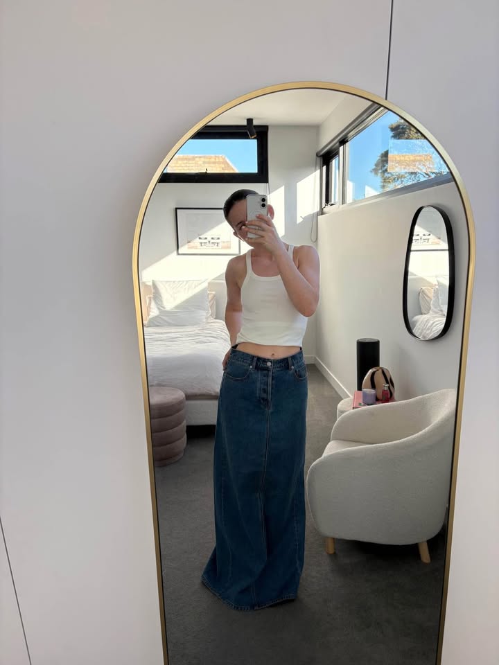 Henne Denim Skirt - size 6