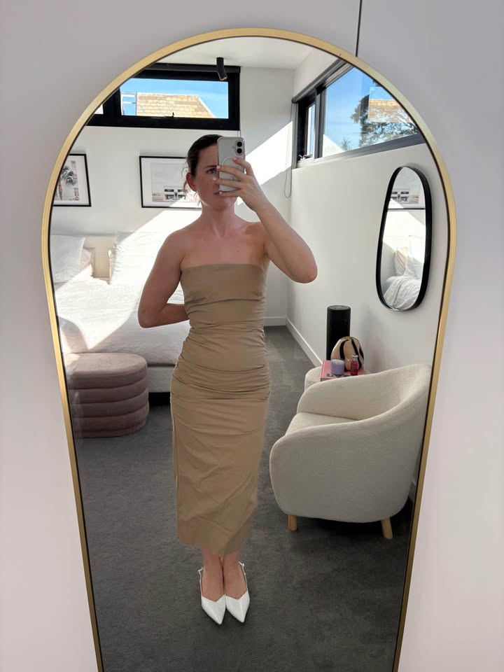 Henne Midi Dress - size 6