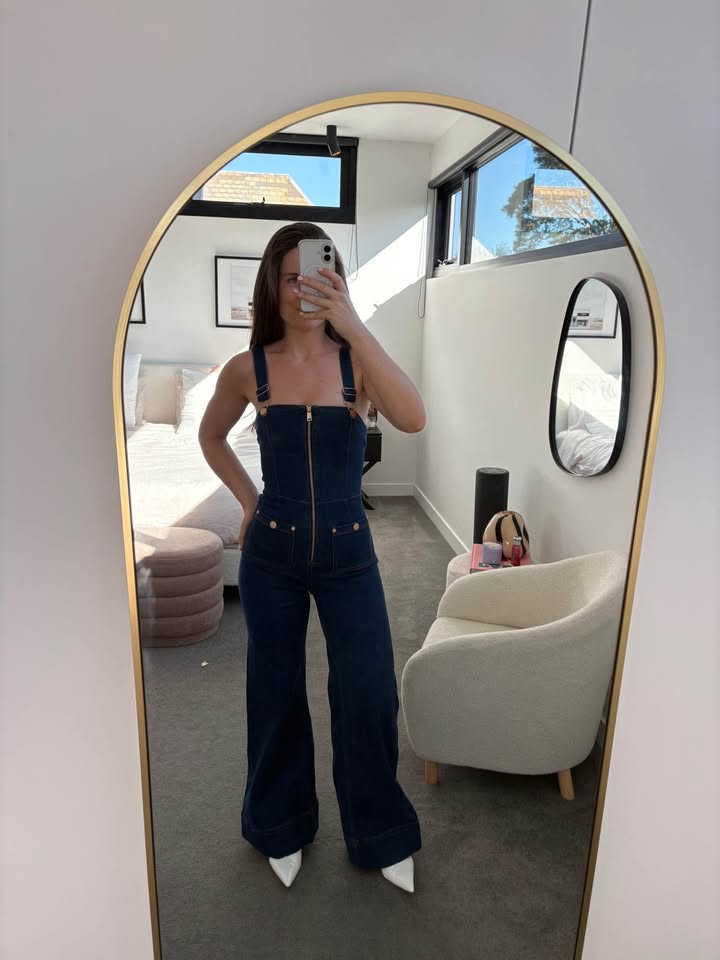 Alice McCall Denim Jumpsuit - size 6