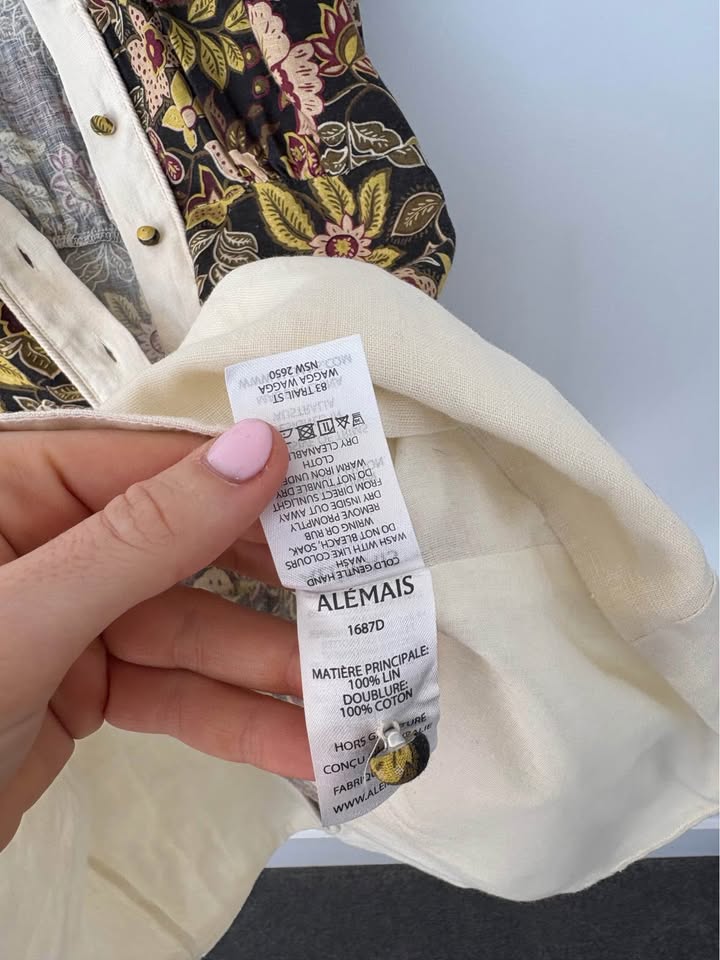 Alemais Mini Dress - size 12