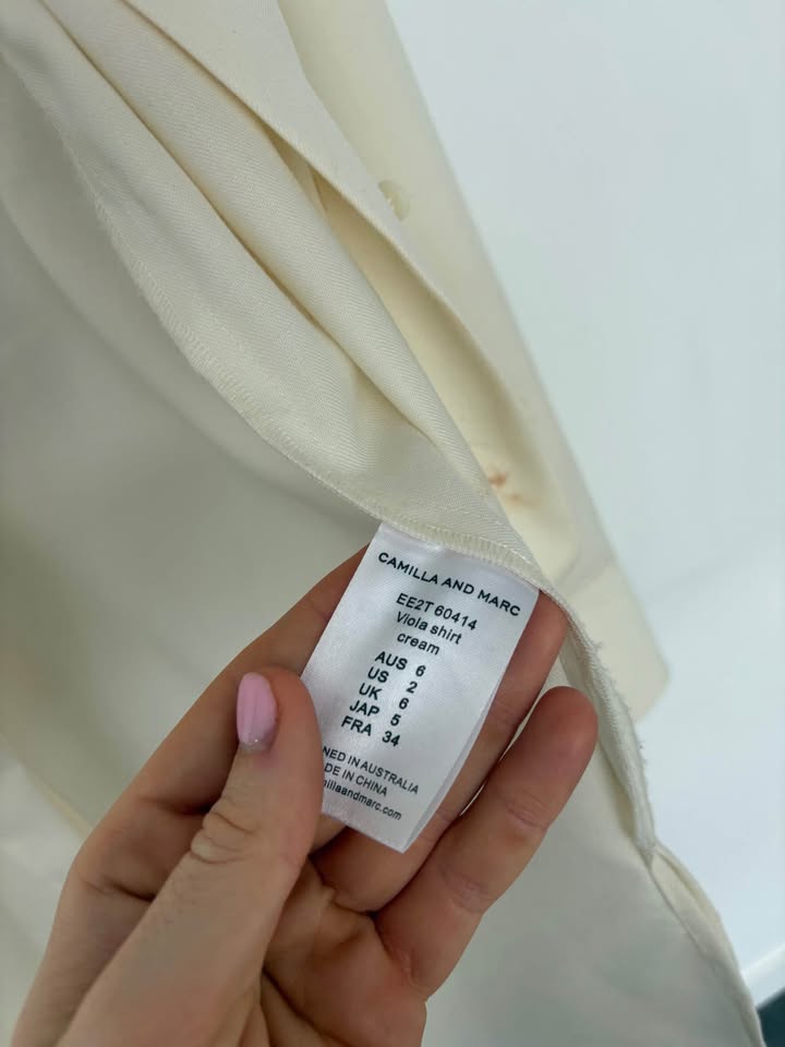 Camilla and Marc Shirt - size 6