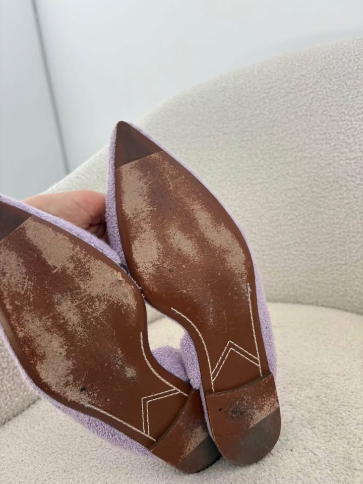 ZIMMERMANN Terry Towelling Flats - size 39