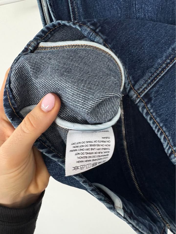 Ode Denim Vest - size small