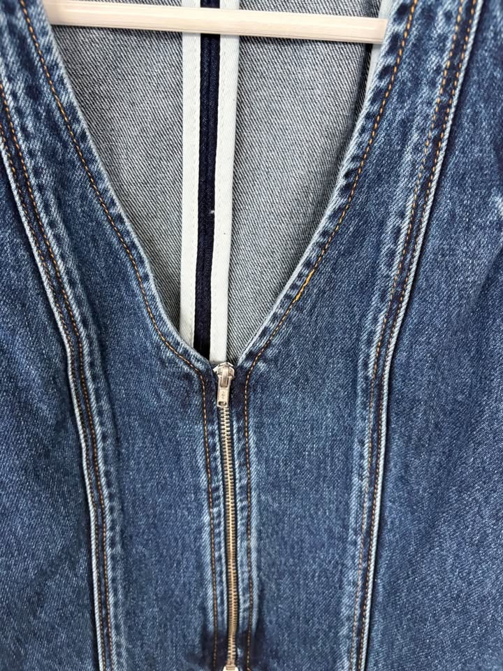 Ode Denim Vest - size small