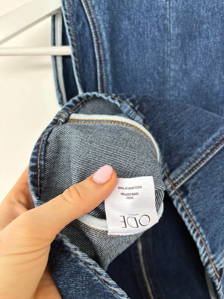Ode Denim Vest - size small