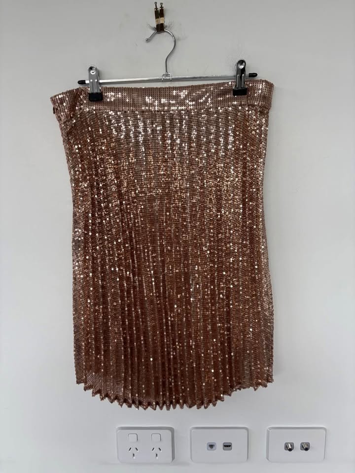 Flannel Sequin Skirt- size 3