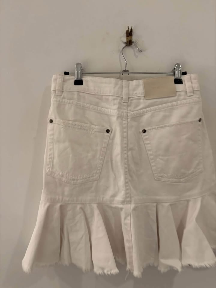 ZIMMERMANN Denim Mini Skirt - size 1