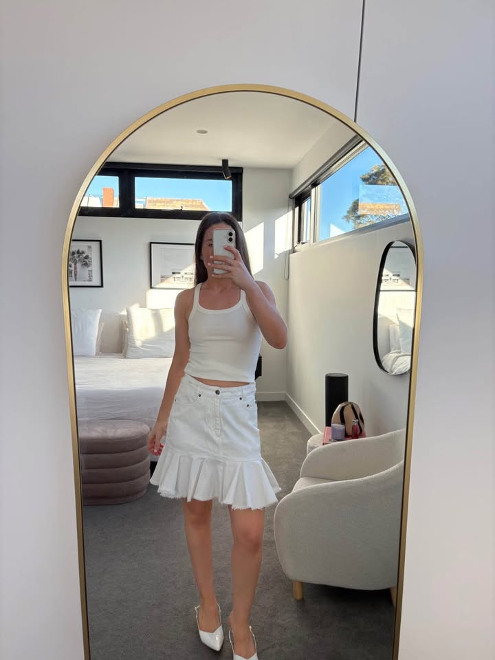 ZIMMERMANN Denim Mini Skirt - size 1