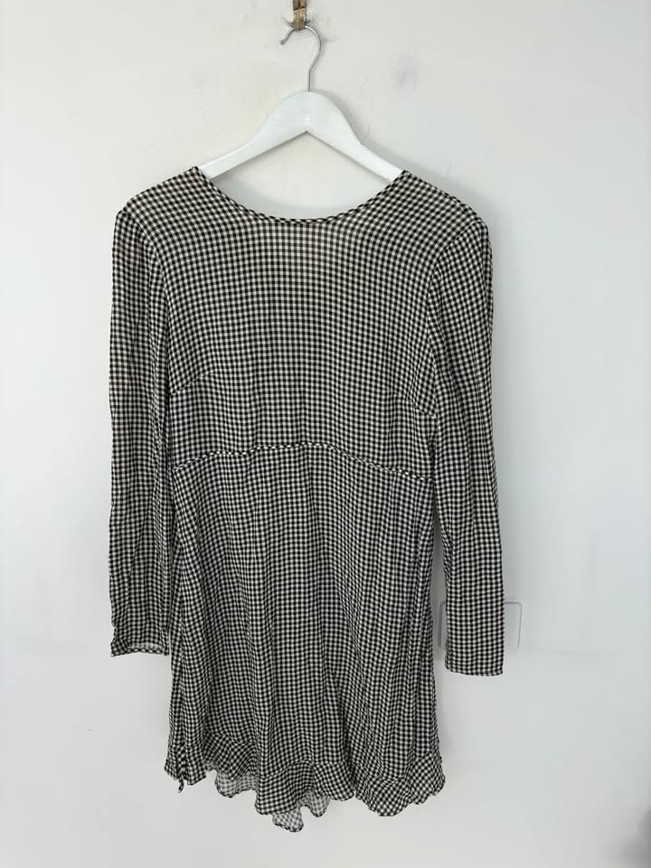 ZIMMERMANN Gingham Mini Dress - size 1