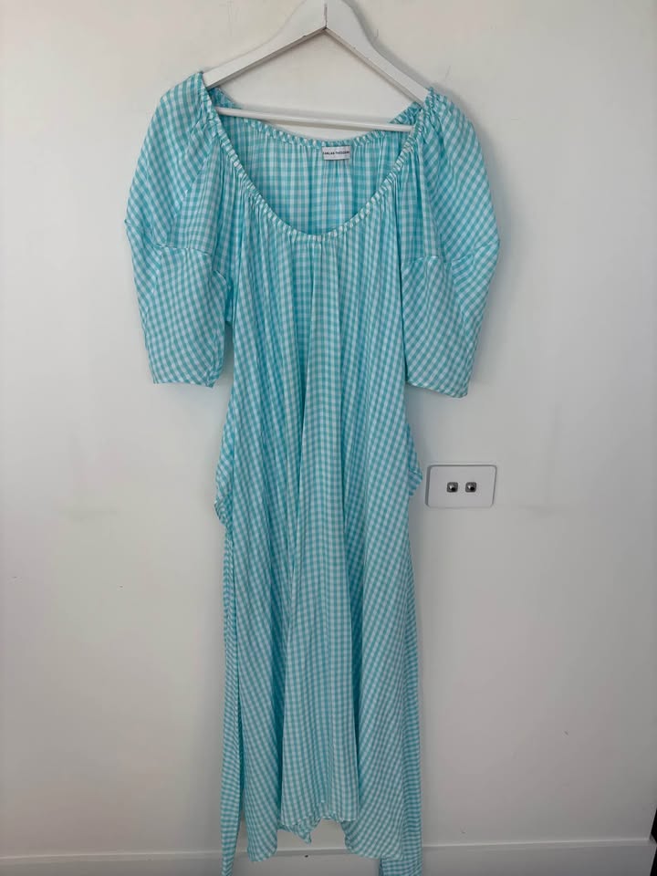 Scanlan Theodore Gingham Dress - size 10