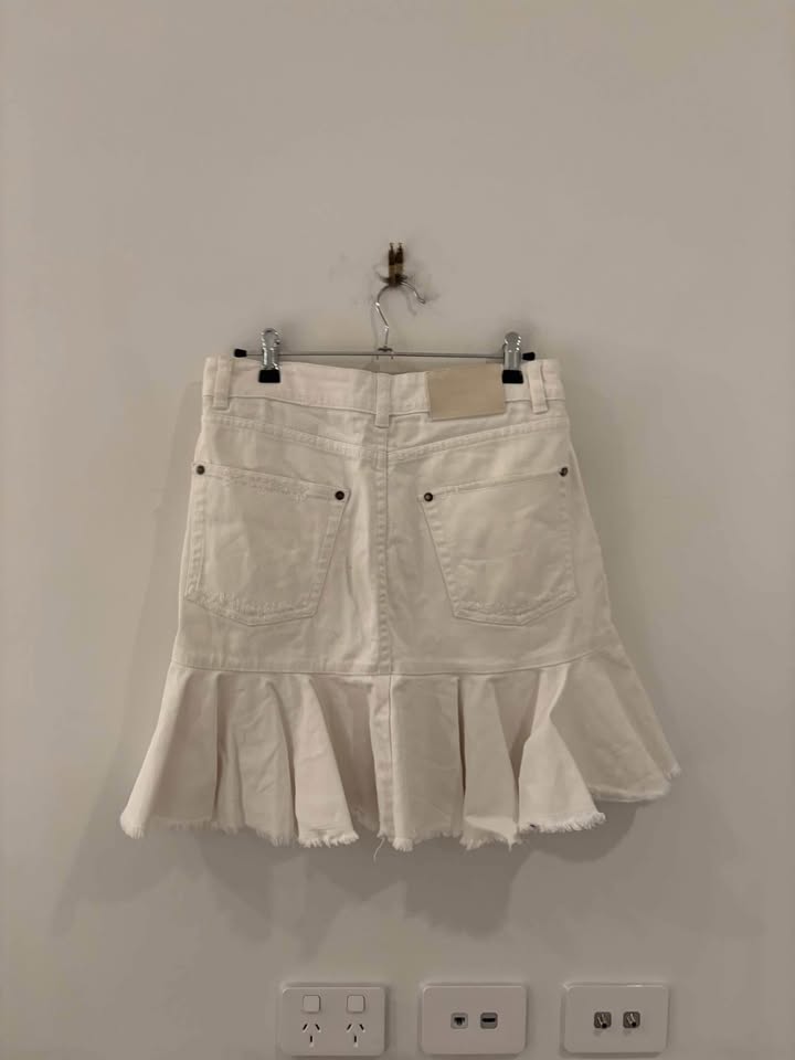 ZIMMERMANN Denim Mini Skirt - size 1