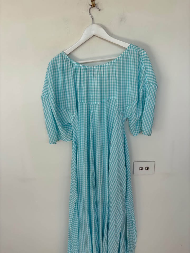 Scanlan Theodore Gingham Dress - size 10
