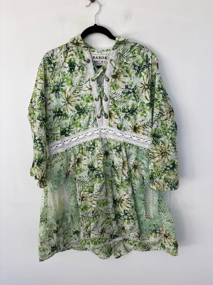 Barok Mini Dress - size large
