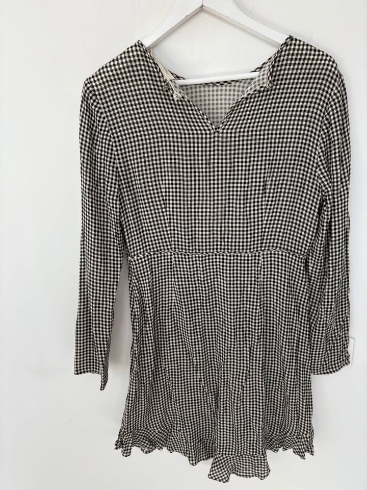 ZIMMERMANN Gingham Mini Dress - size 1