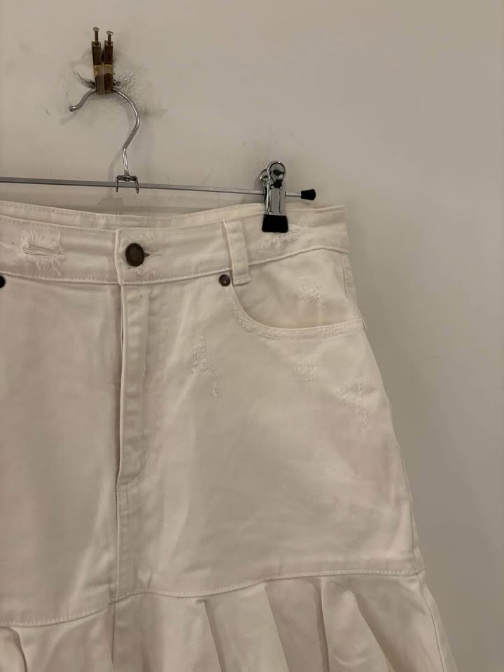 ZIMMERMANN Denim Mini Skirt - size 1