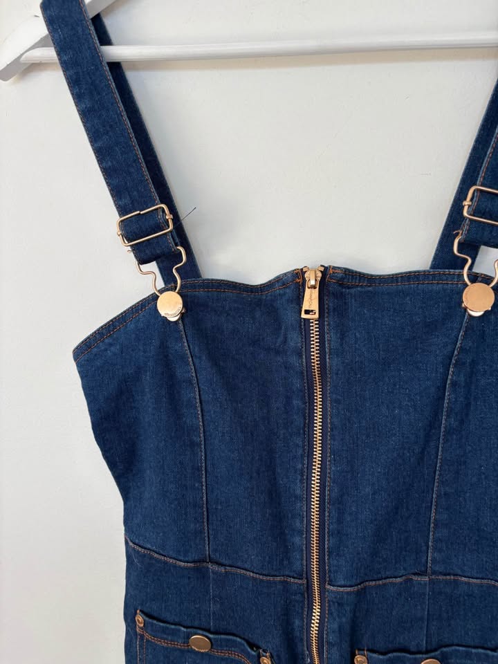 Alice McCall Denim Jumpsuit - size 6