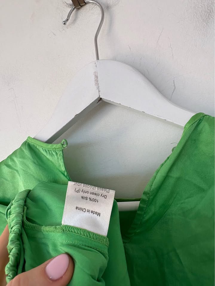 Bec + Bridge Silk Top - size 8