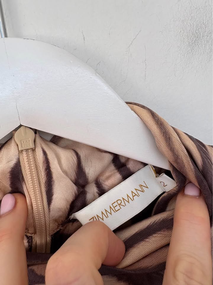 Zimmermann Silk Tank - size 2