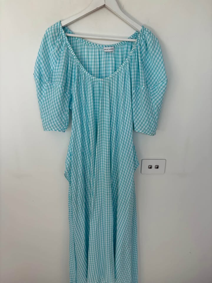 Scanlan Theodore Gingham Dress - size 10