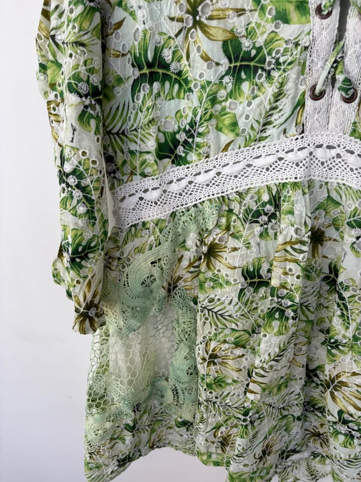 Barok Mini Dress - size large