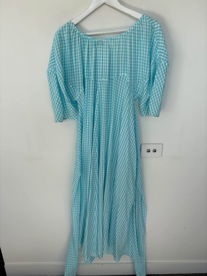Scanlan Theodore Gingham Dress - size 10