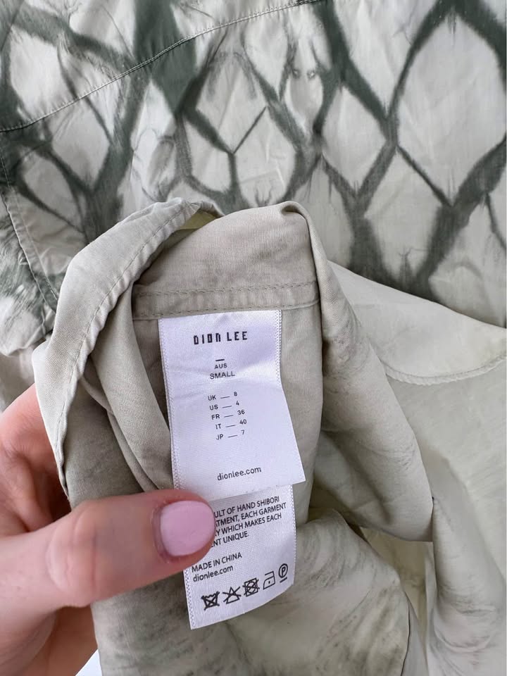 Dion Lee Shirt - size small