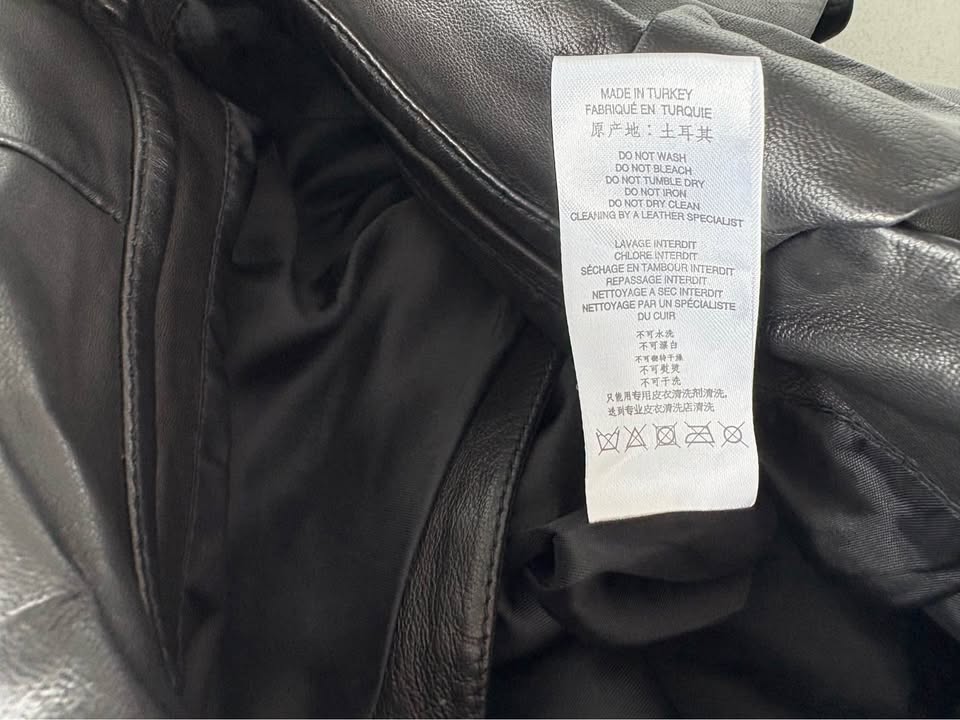 IRO Leather Skirt - size 42